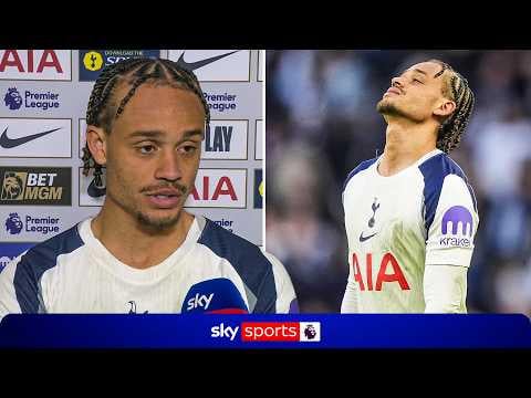 "We will get through this" | Xavi Simons sums up emotions after Spurs dramatic draw with Brighton