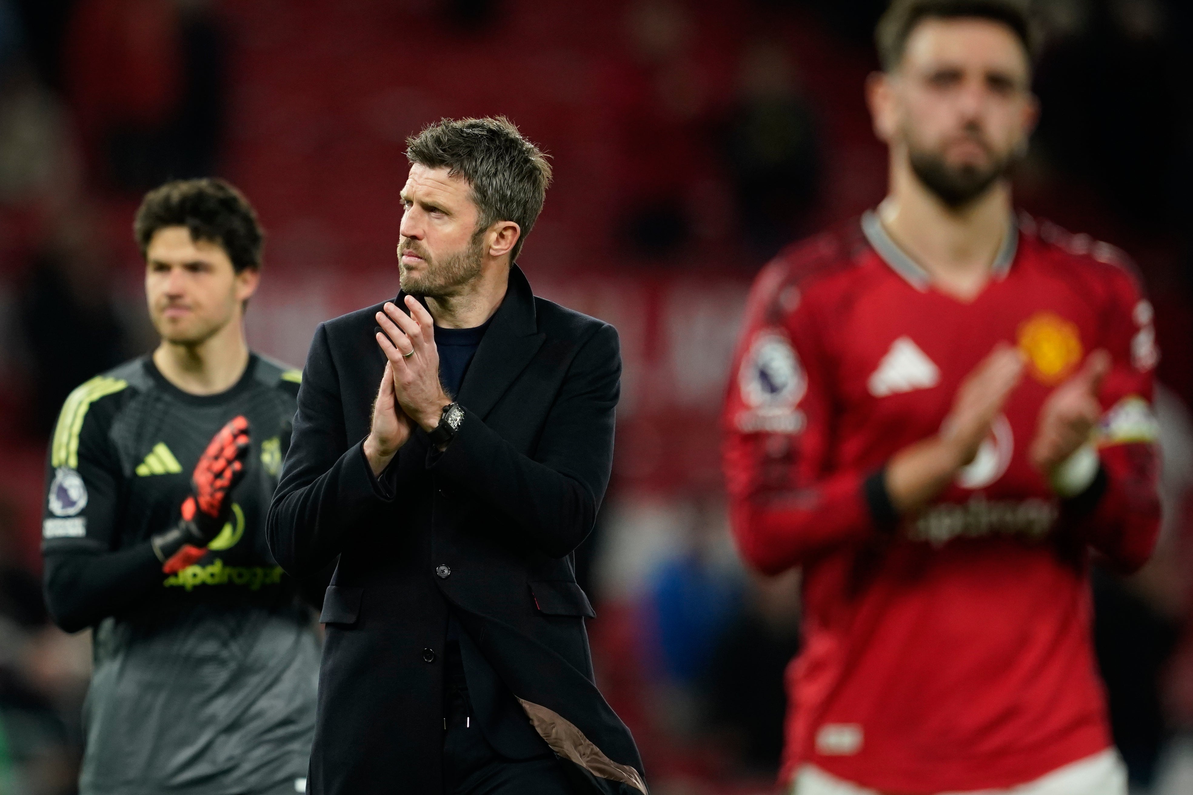 Michael Carrick’s side could have conceded many more on a bad night at Old Trafford