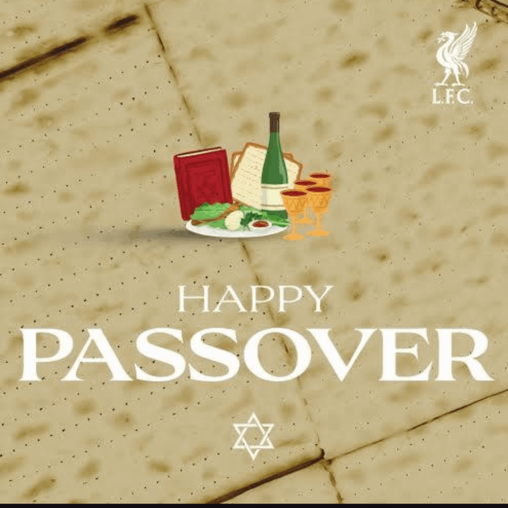 Happy Passover to those celebrating!