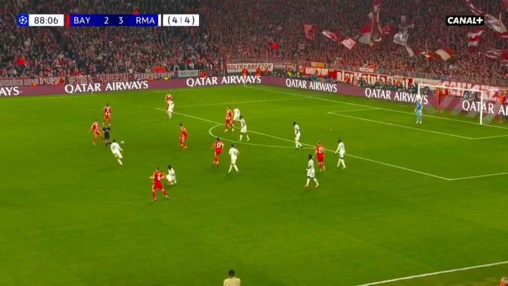 Bayer Munique 3x3 Real Madrid Luis Díaz 89min