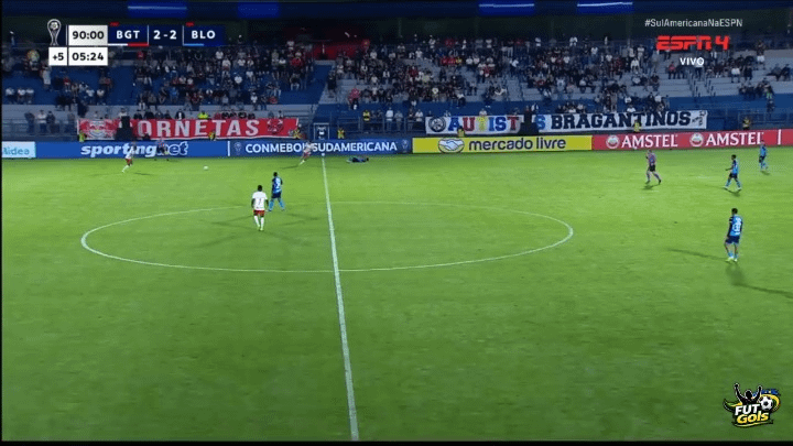 I. Pitta (90+6′) | RB Bragantino 3 x 2 Blooming | 🏆 Sul-Americana 2026 – Grupo H (2ª Rodada)