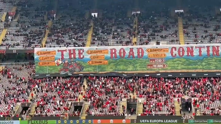 Tifo Ultras Braga vs Real Bétis (Liga Europa)
