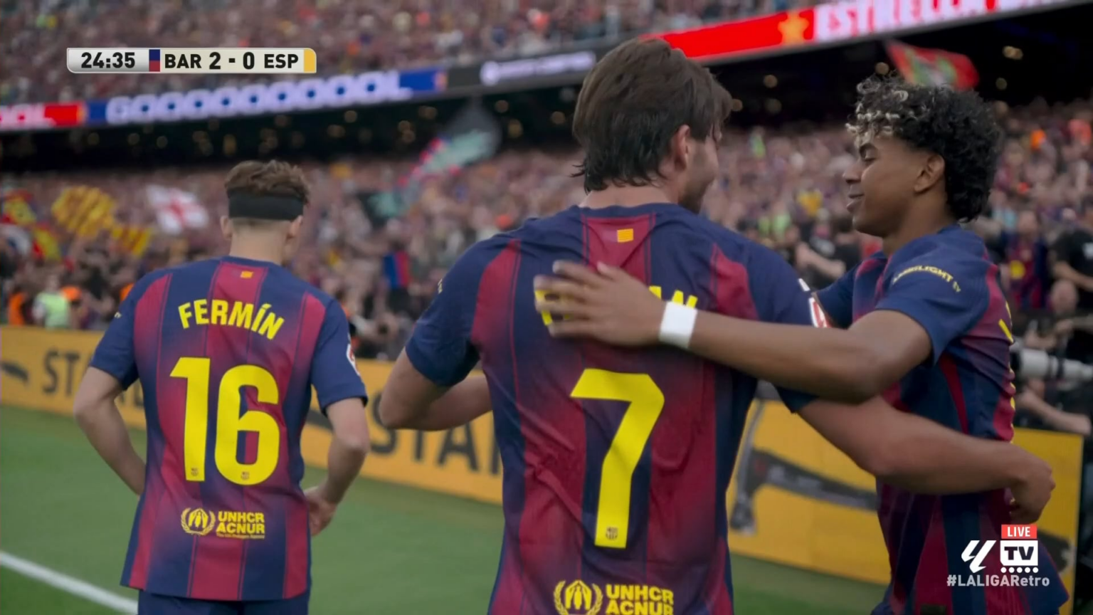 Lamine Yamal trivela assist and Ferran Torres clever finish vs Espanyol