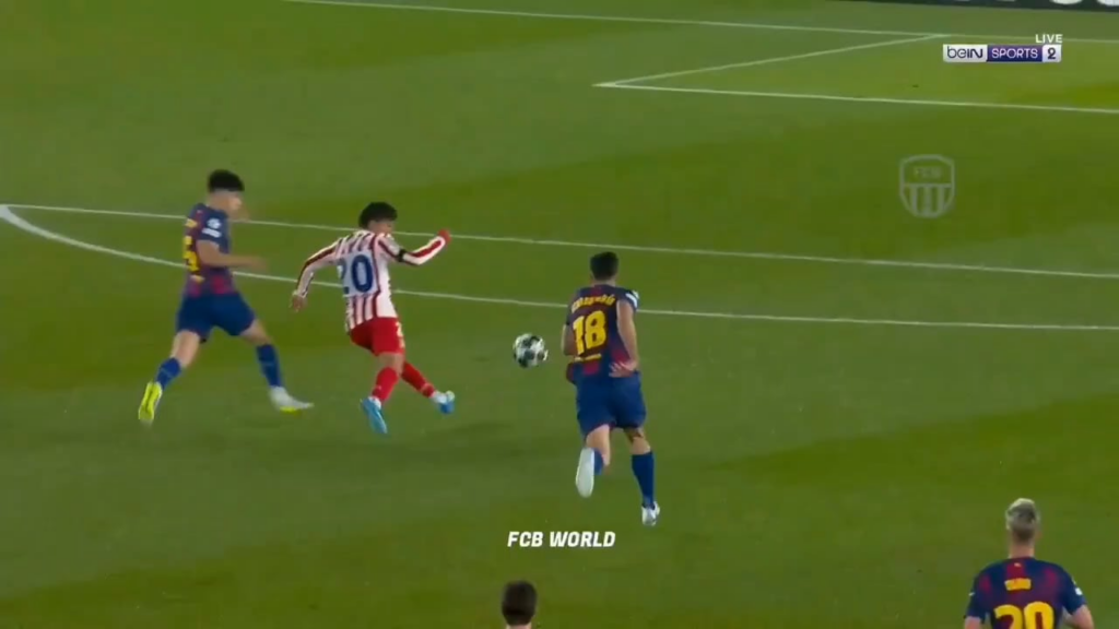 Just saw a replay on Cubarsis 'foul' - Barca vs Atleti