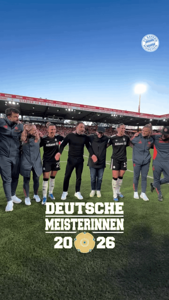FC Bayern München Frauen - Meisterinnen der Bundesliga