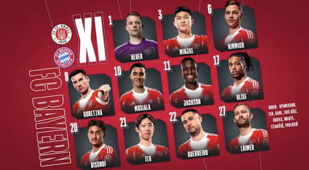 7 changes to face St. Pauli