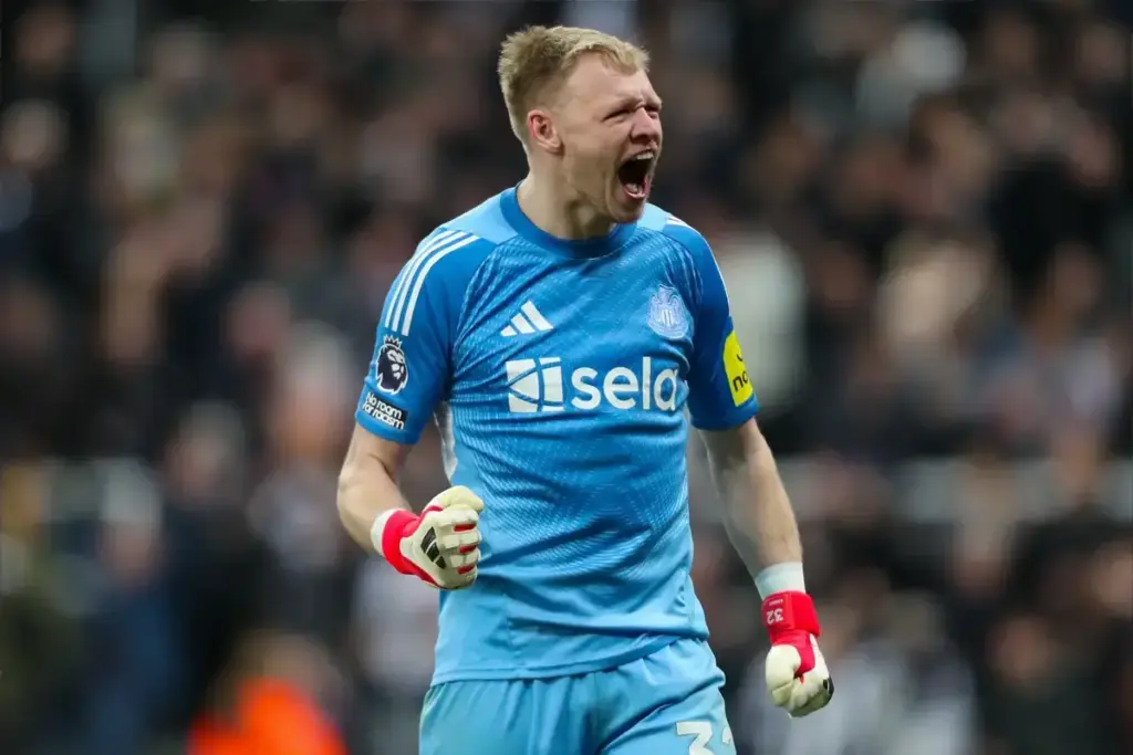 Newcastle United goalkeeper wins Premier League save of the month