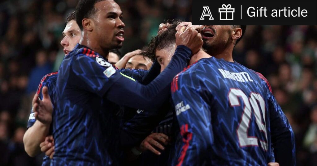 [FREE TO READ] Arsenal were at risk of losing their way. In Lisbon, they rediscovered their identity