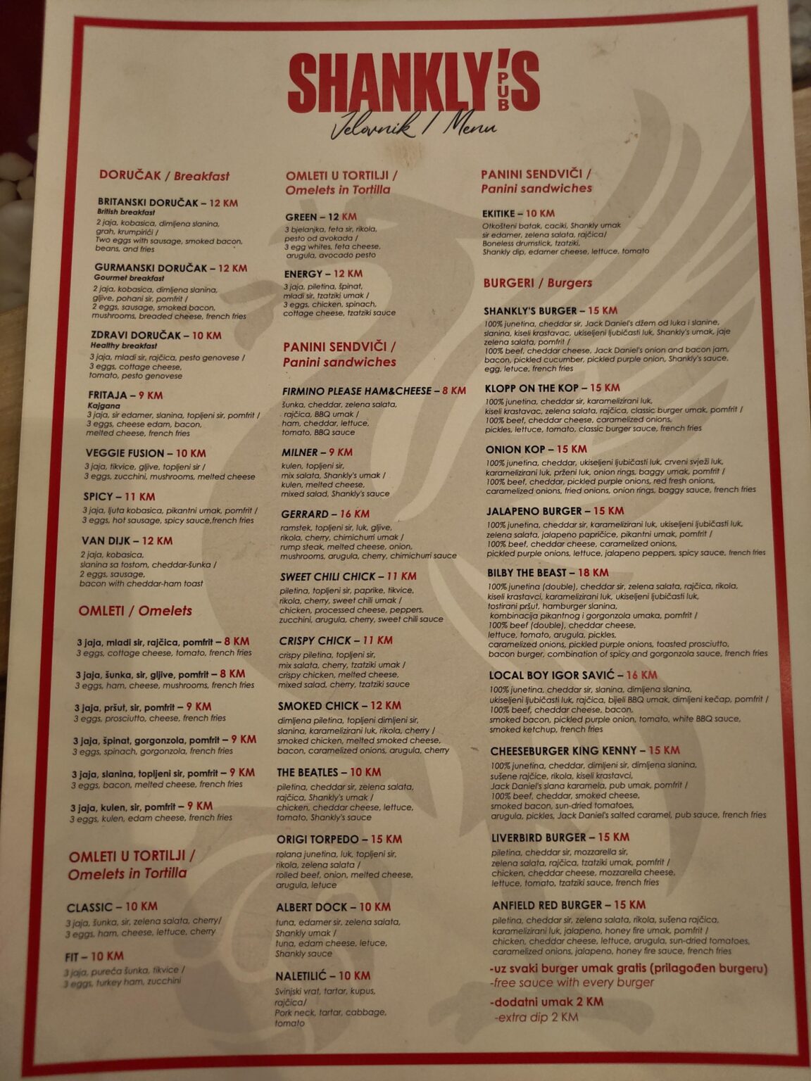 Visiting Shankly's Pub in Mostar, Bosnia and Herzegovina