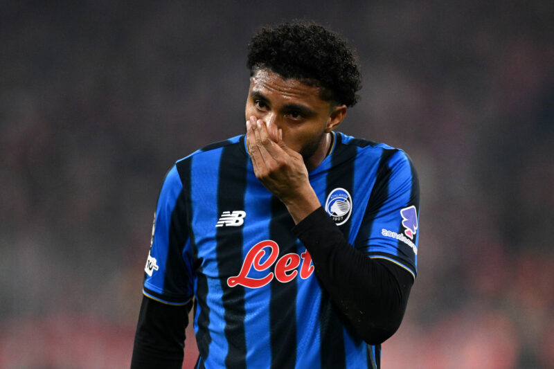 MUNICH, GERMANY - MARCH 18: Ederson of Atalanta looks on during the UEFA Champions League 2025/26 Round of 16 Second Leg match between FC Bayern Mü...