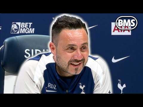 DE ZERBI: “IF WE WIN I’M READY TO PAY EVERY WEEK!” 😂 Tottenham v Brighton