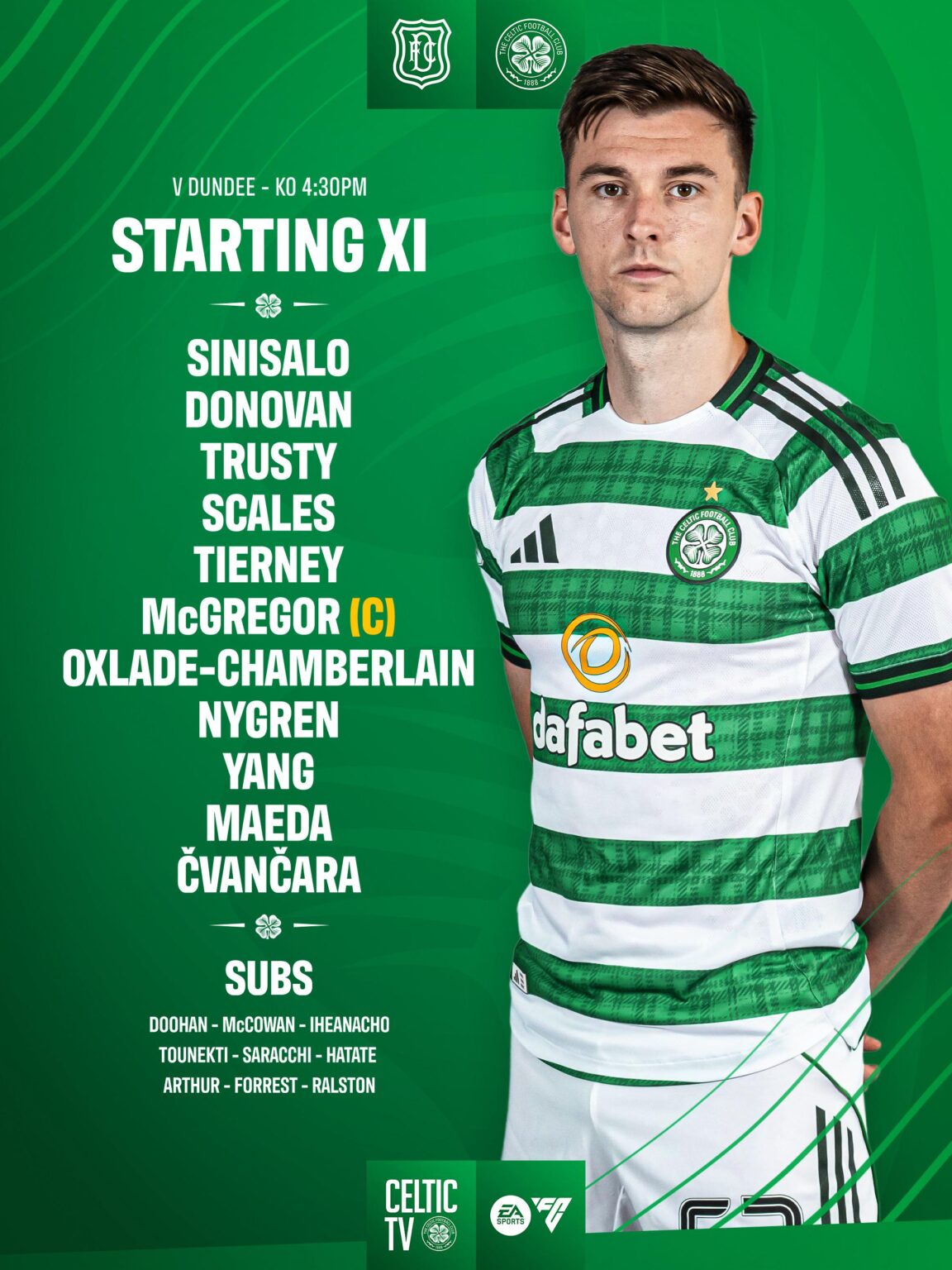 Team to play Dundee