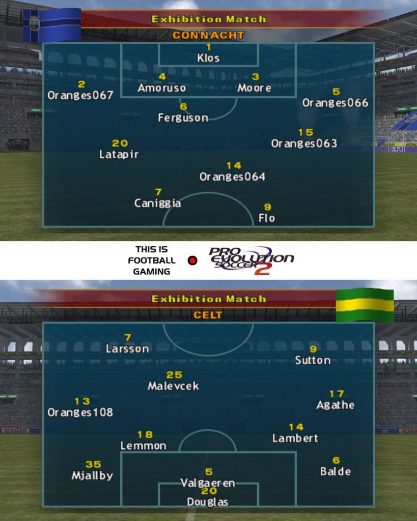 Old Firm Derby in PES 2