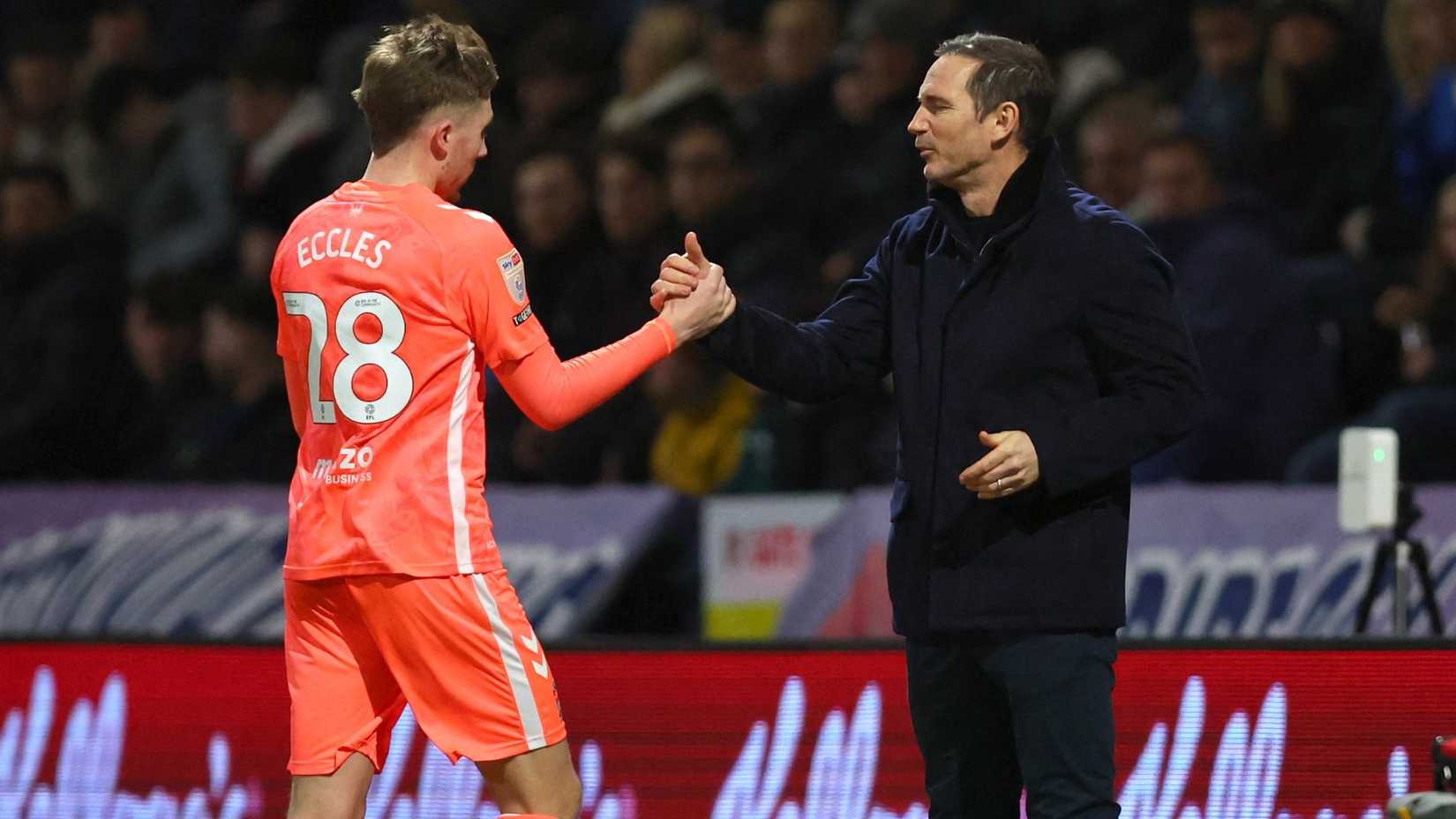 Frank Lampard and Josh Eccles