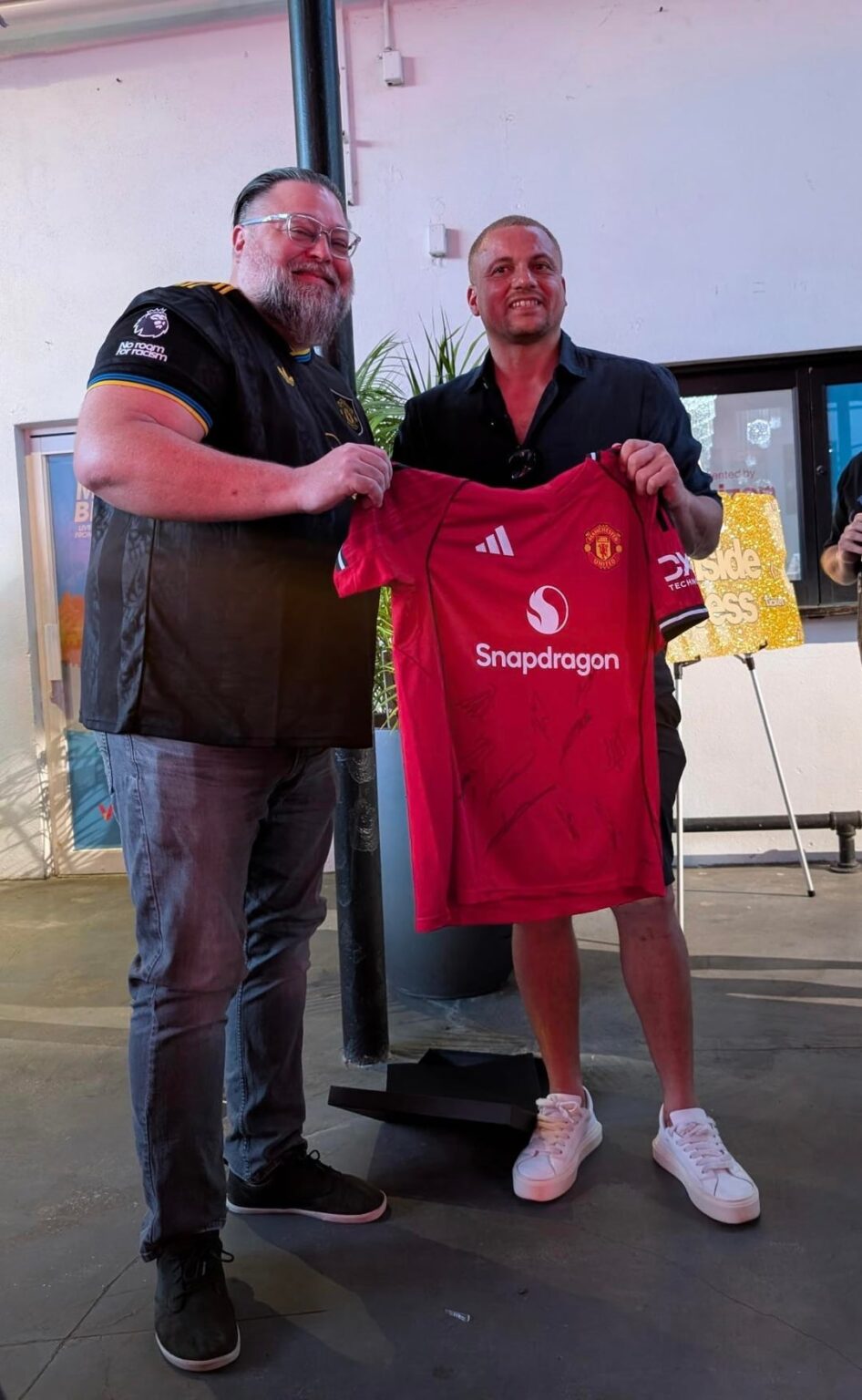 Got to meet Wes Brown last night!