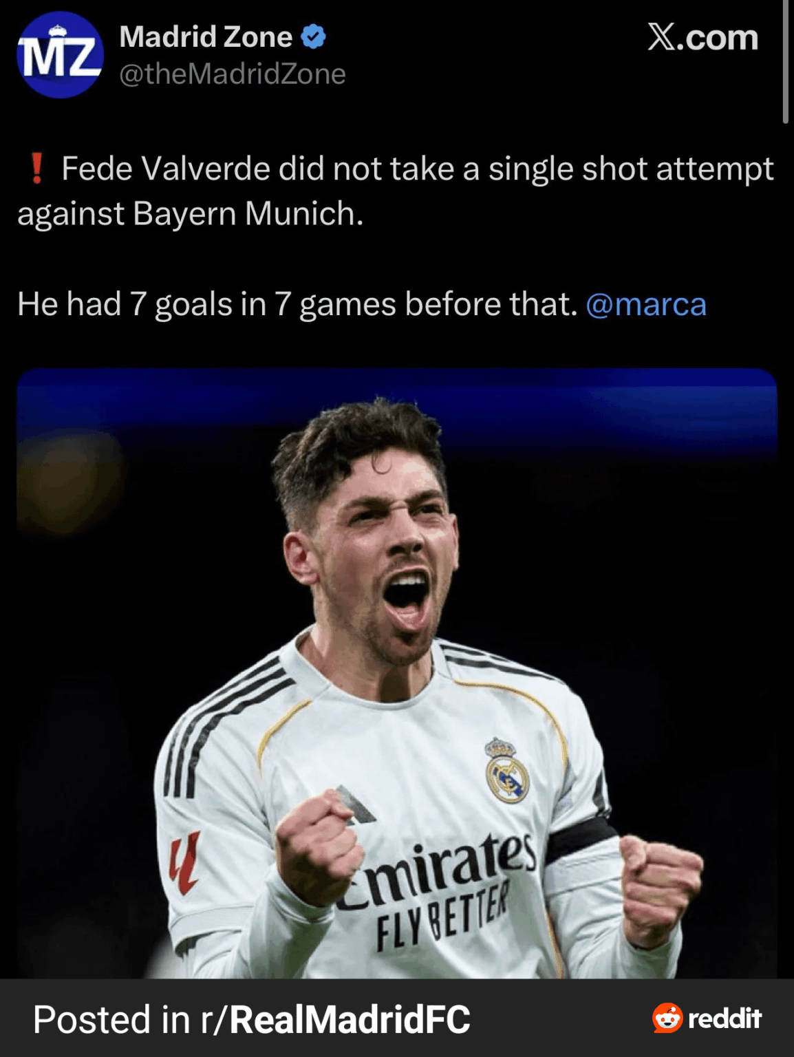 Why do you think Valverde couldn't shine or score against Bayern after his crazy run in last games ?