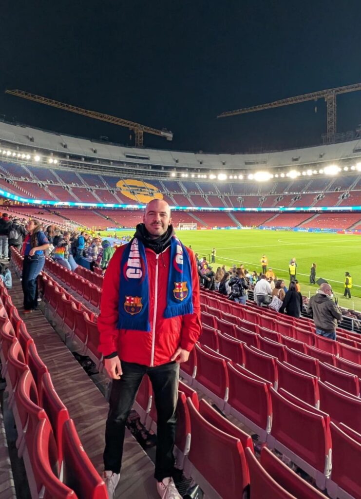I celebrated my boyfriend’s birthday by taking him to see El Clásico