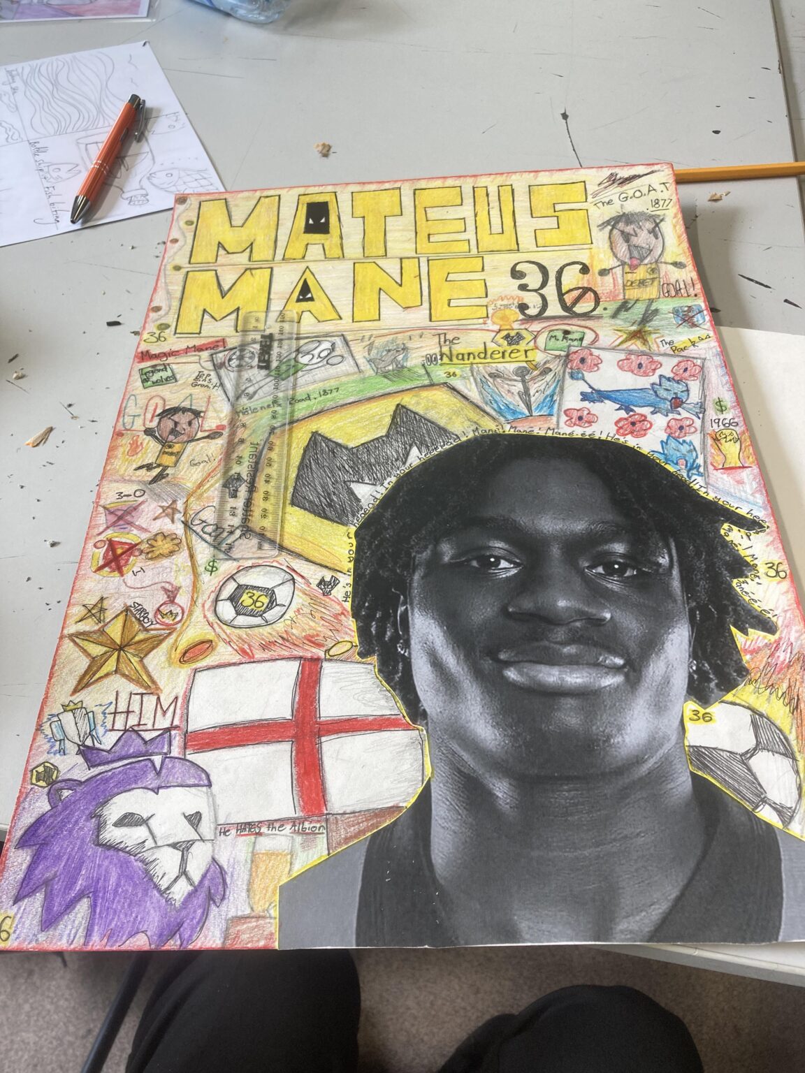 Mané art project (completed)
