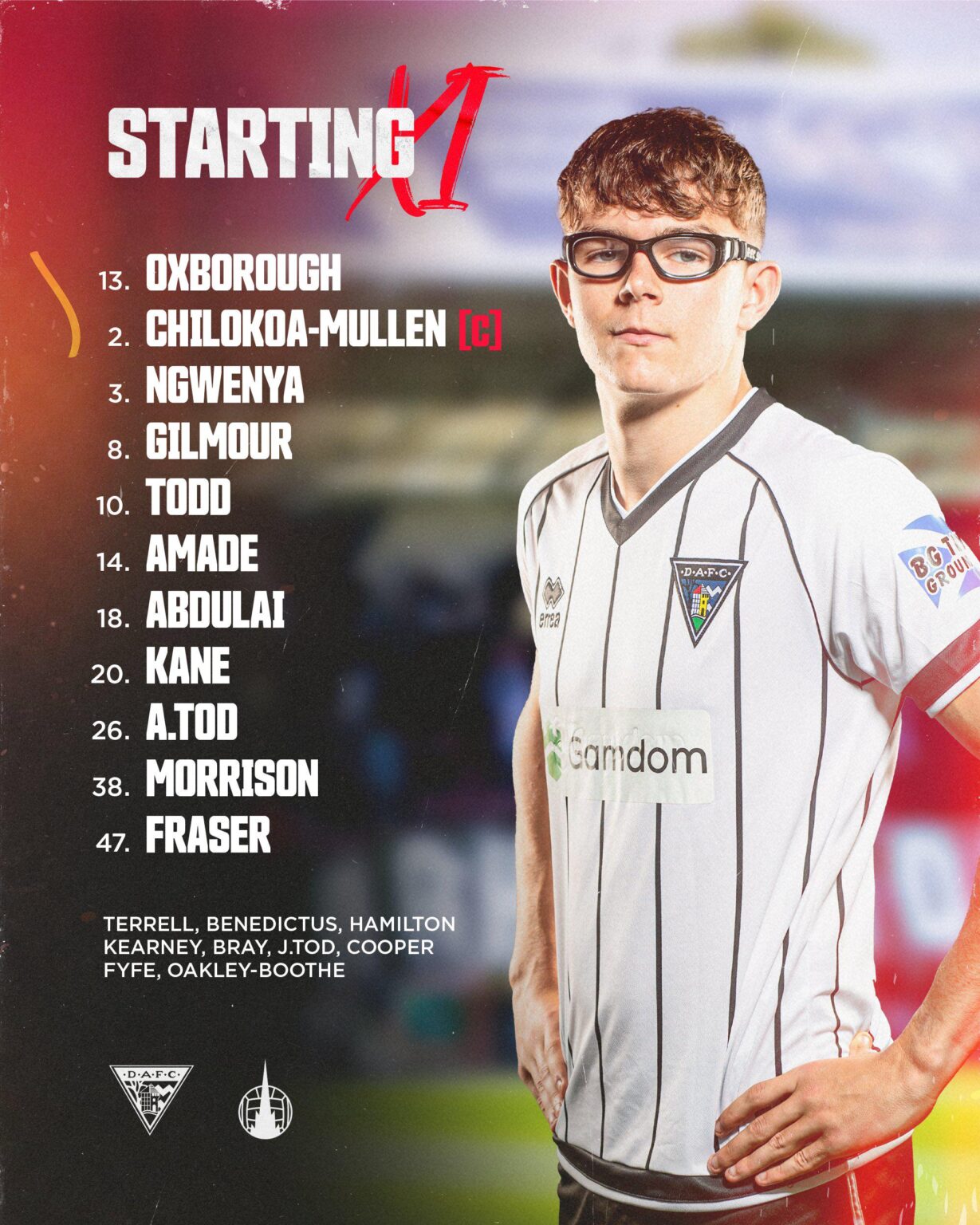 Dunfermline Vs Falkirk team lineups