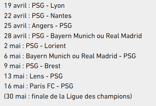 9 games in a month: busy calendar to wrap up the season