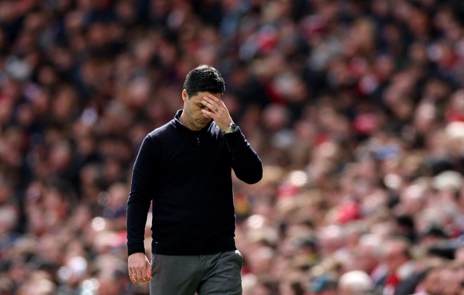 Arteta on squad picture: “We need first of all, we need everybody fit and available. So the ones that are not involved, the ones that are not with us that are really big important players, we need them immediately with us because then we’re going to be much stronger.”