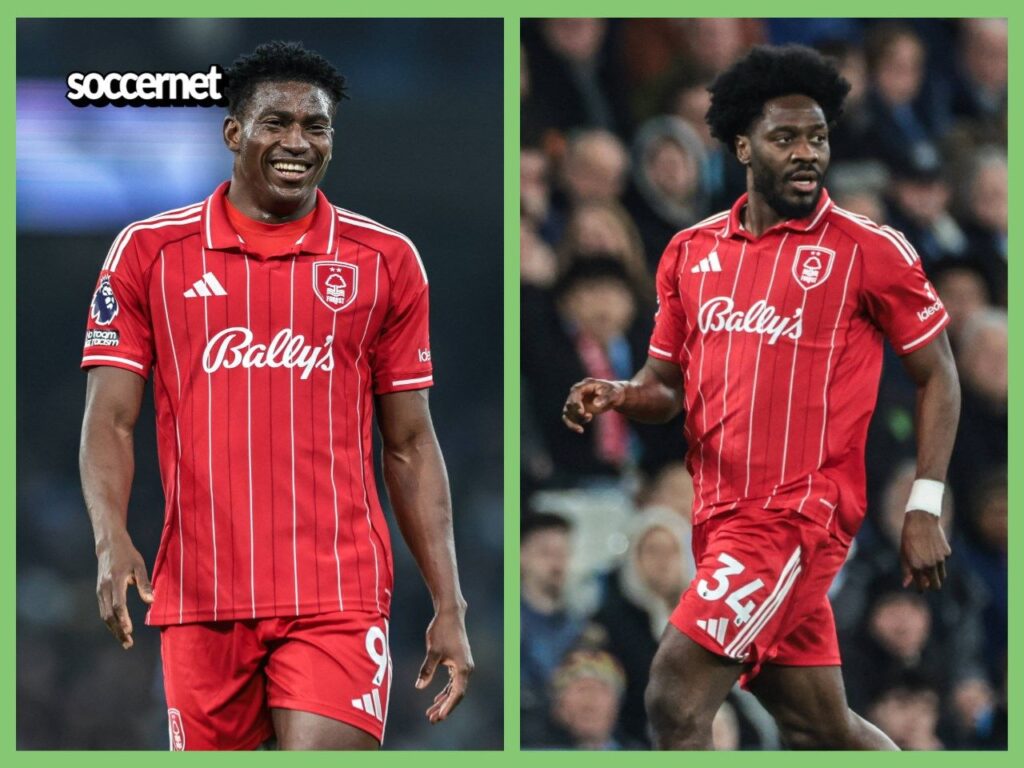 Awoniyi, Aina light up Nottingham Forest camp with Nigerian-themed lunch moment