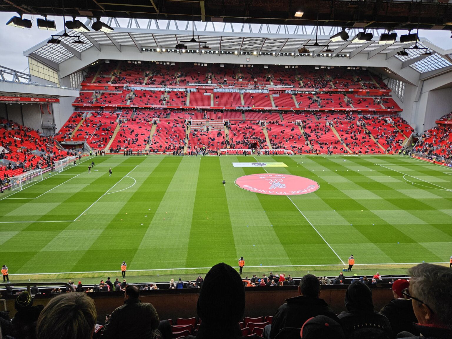 First time at Anfield, let's go!