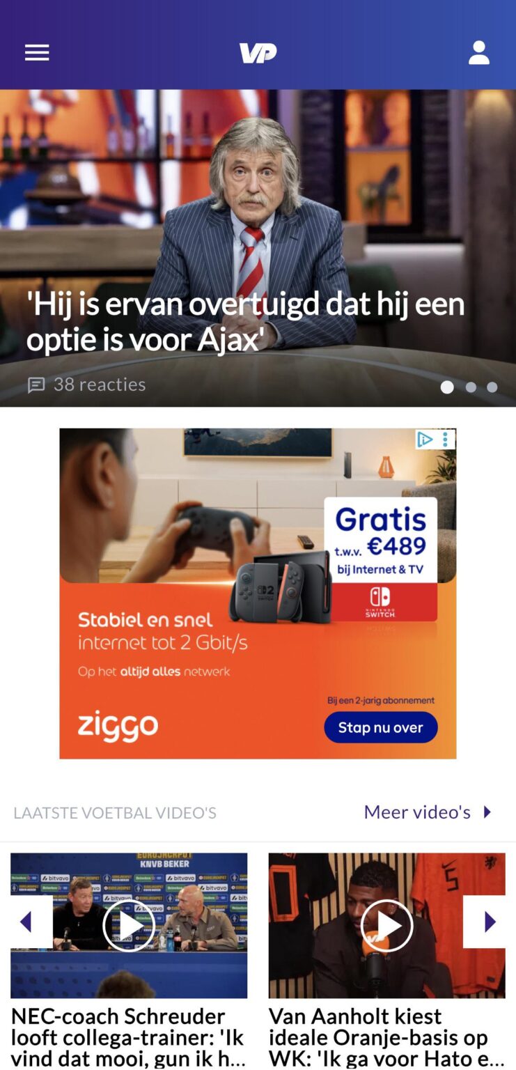 Dat is wel heel erg ambitieus Johan