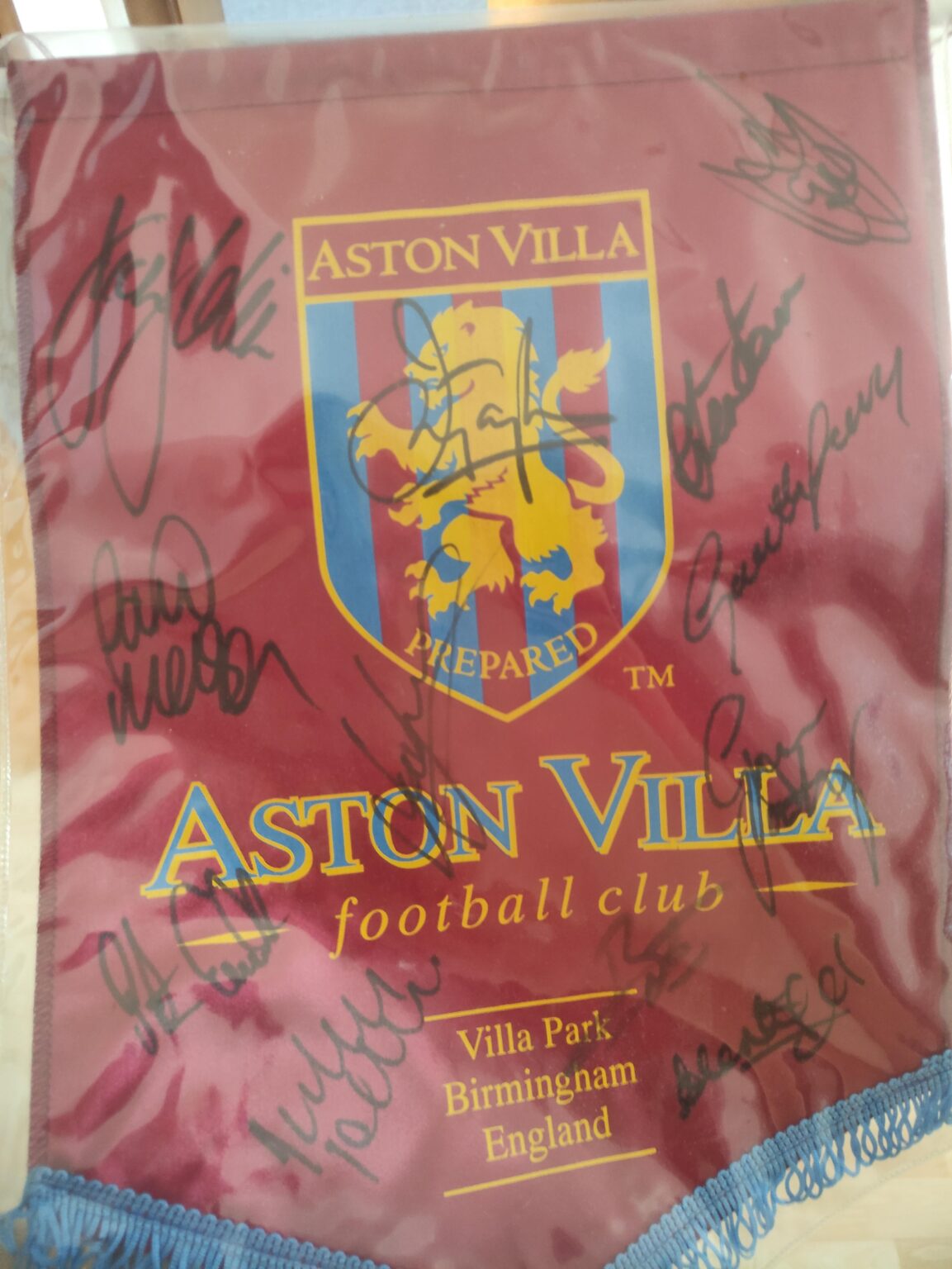 Can anyone identify these Aston Villa signatures?