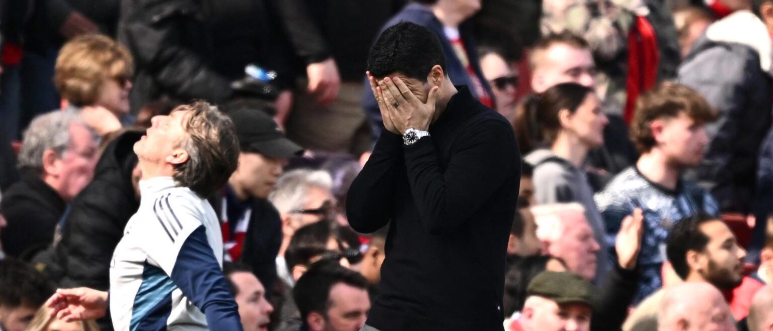 Arteta on Arsenal's Fans: "the fans, the support, the energy in the stadium is the best in the world... We have to apologise to them and improve for sure"