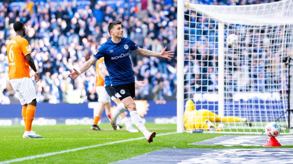 Bielefelder Befreiungsschlag gegen Spitzenteam Darmstadt