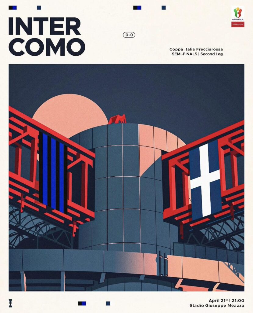 Inter v Como in the Coppa Italia Semifinal tonight
