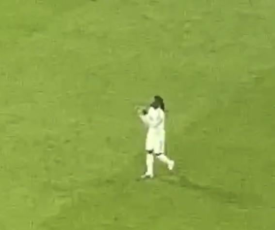 Camavinga was apologizing and applauding fans at full time.