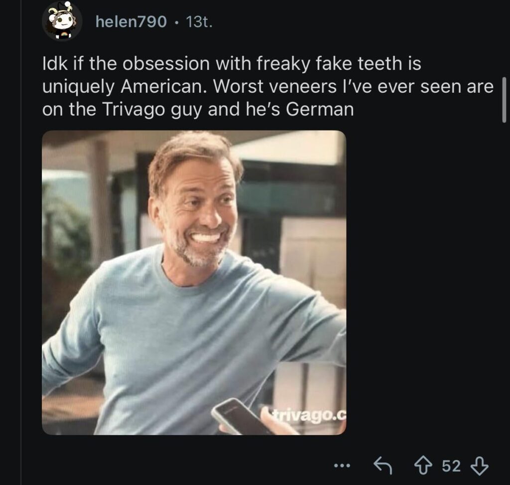 Jürgen Klopp being called the ‘trivago guy’ in an American sub 😅