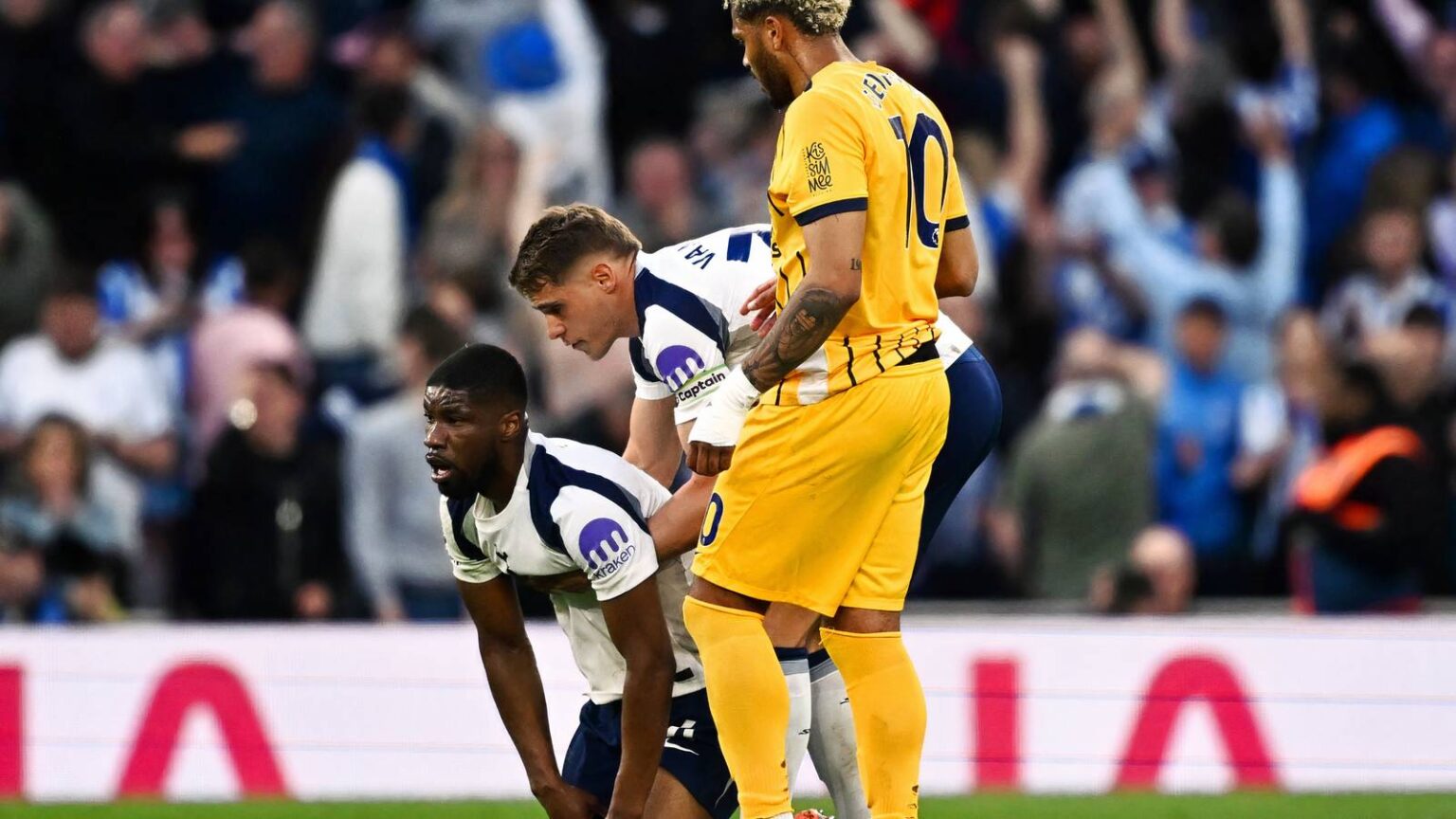 De Zerbi must drop Spurs star who lost 100% duels