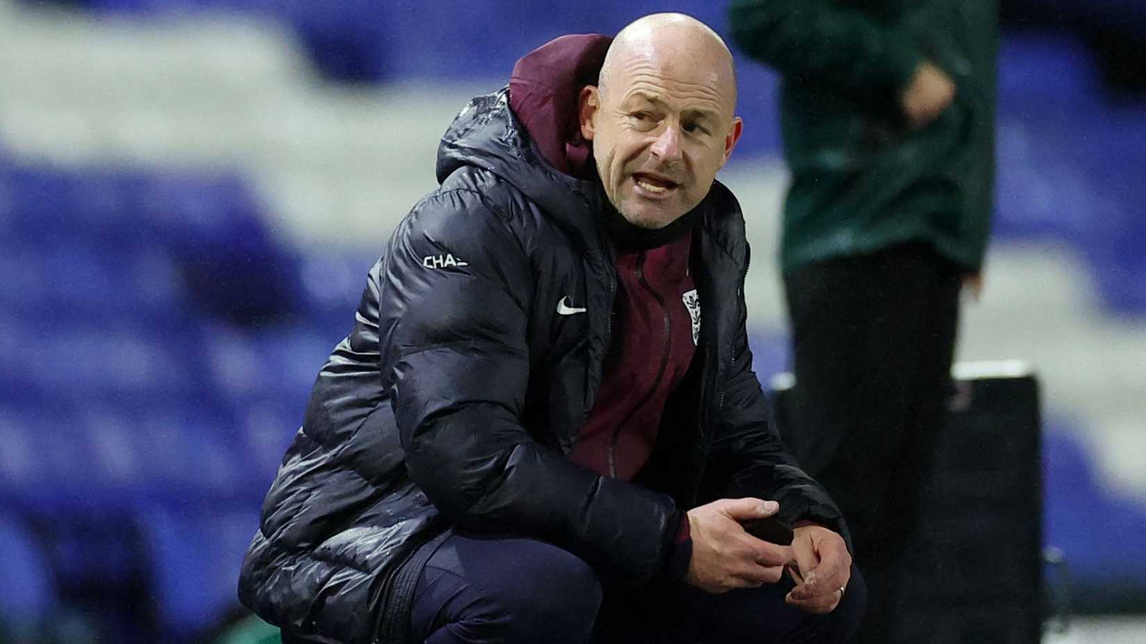 Lee Carsley of England Under-21s