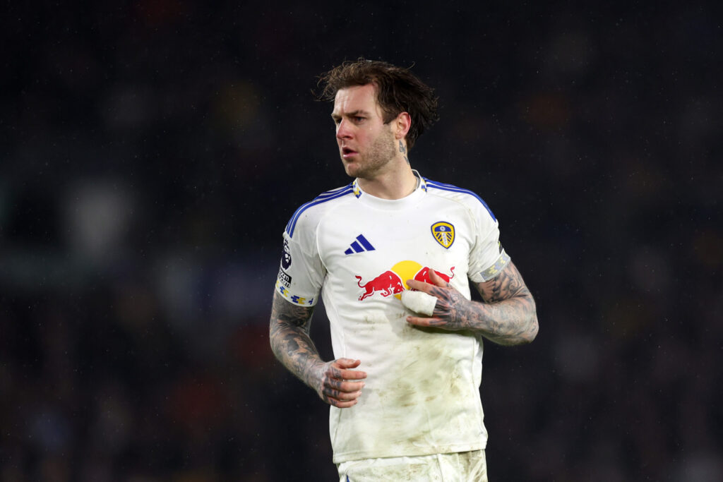 Joe Rodon of Leeds United