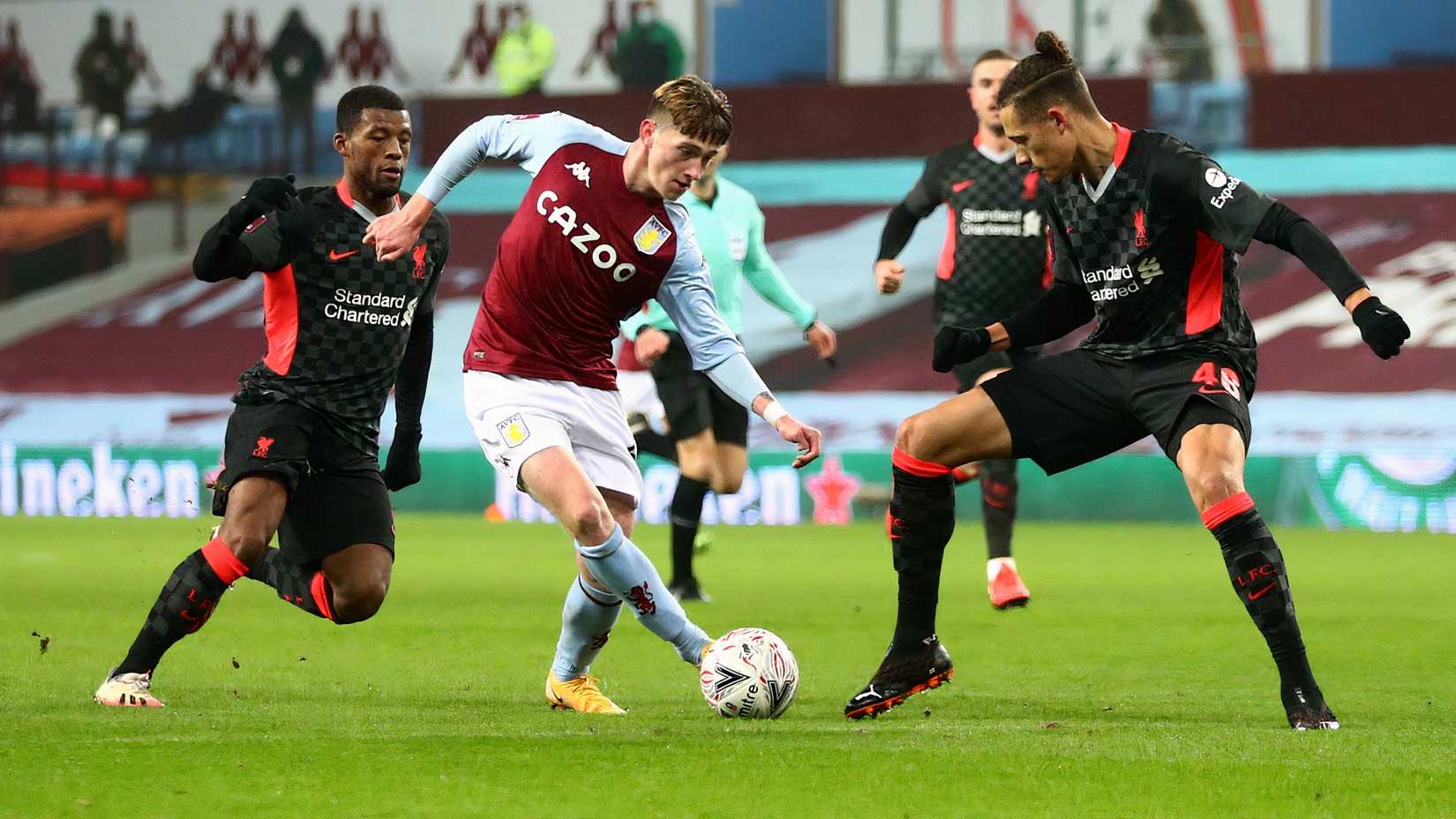 Louie Barry for Aston Villa