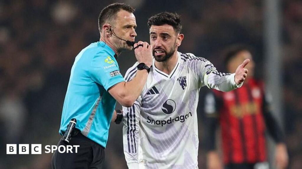 Bournemouth v Man Utd: Referee and VAR correct on Amad Diallo penalty claim - panel