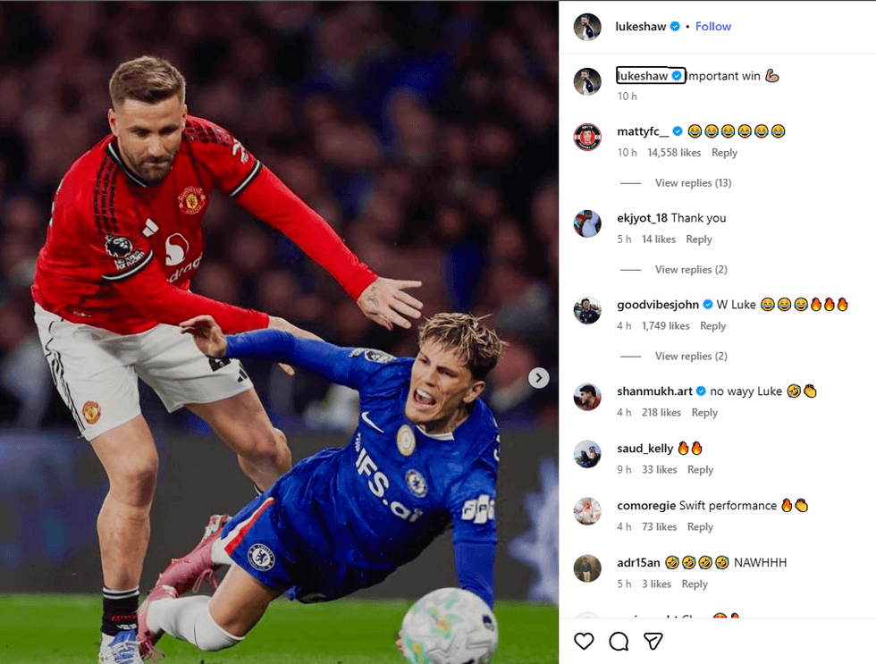 Luke Shaw, Alejandro Garnacho