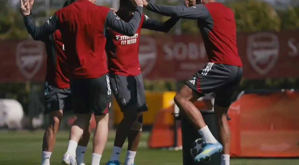 Gyokeres looking sharp in training