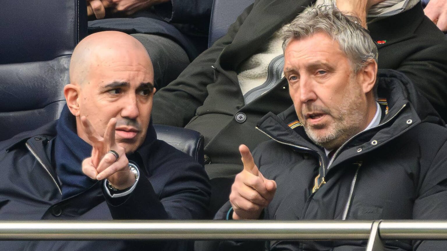 Man Utd chiefs Omar Berrada and Jason Wilcox