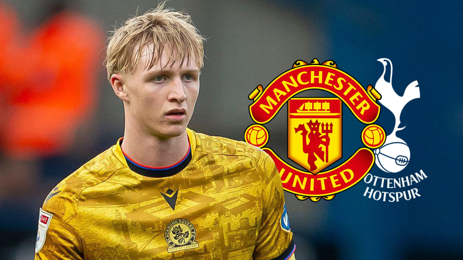 Man Utd, Tottenham circle for Blackburn's 'new Phil Jones'