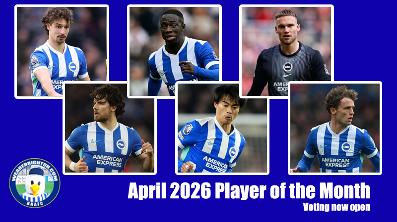 Vote for your April 2026 WAB Brighton Player of the Month