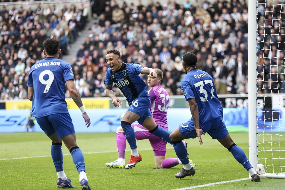 Marcus Tavernier put Bournemouth ahead against Newcastle