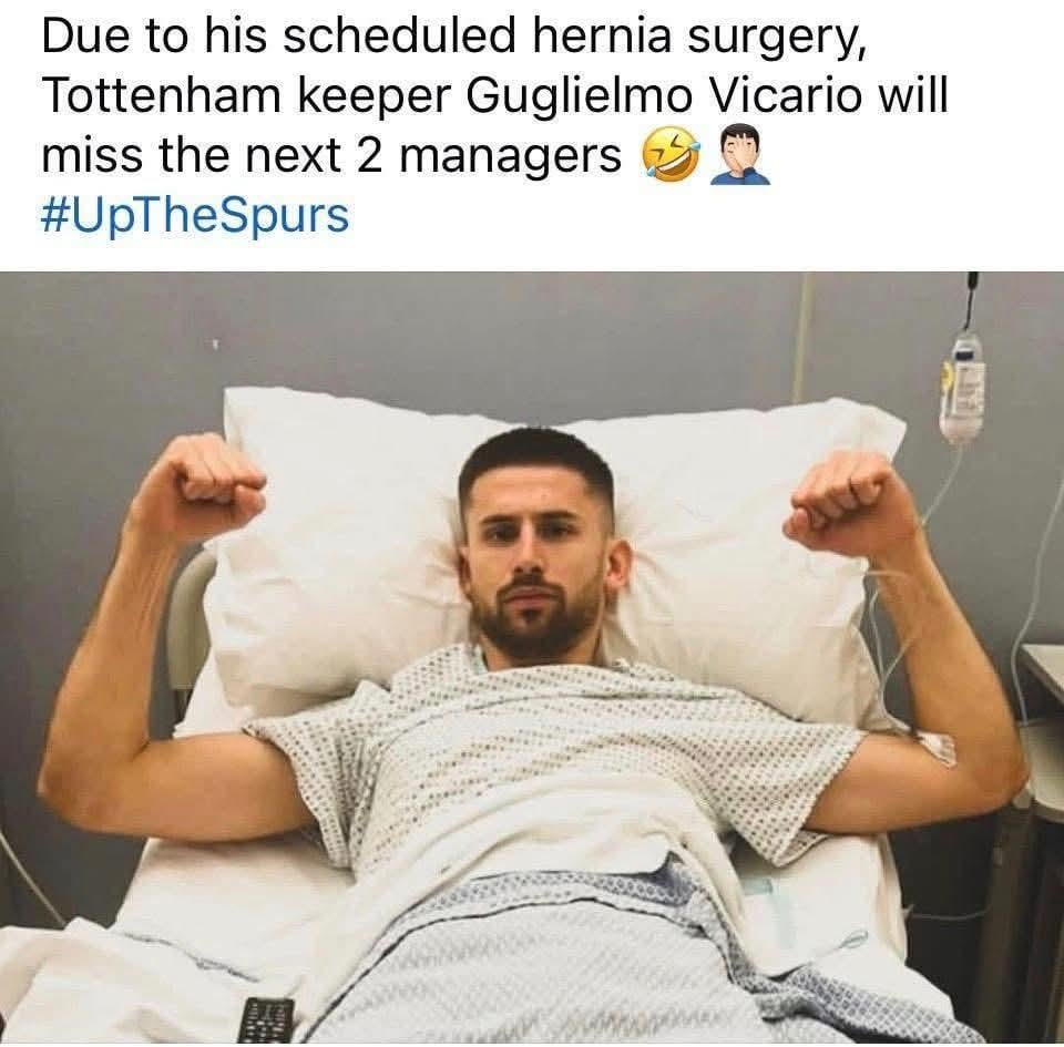 Guglielmo Vicario Injury Update - Now expected to miss Tottenhams next two managers