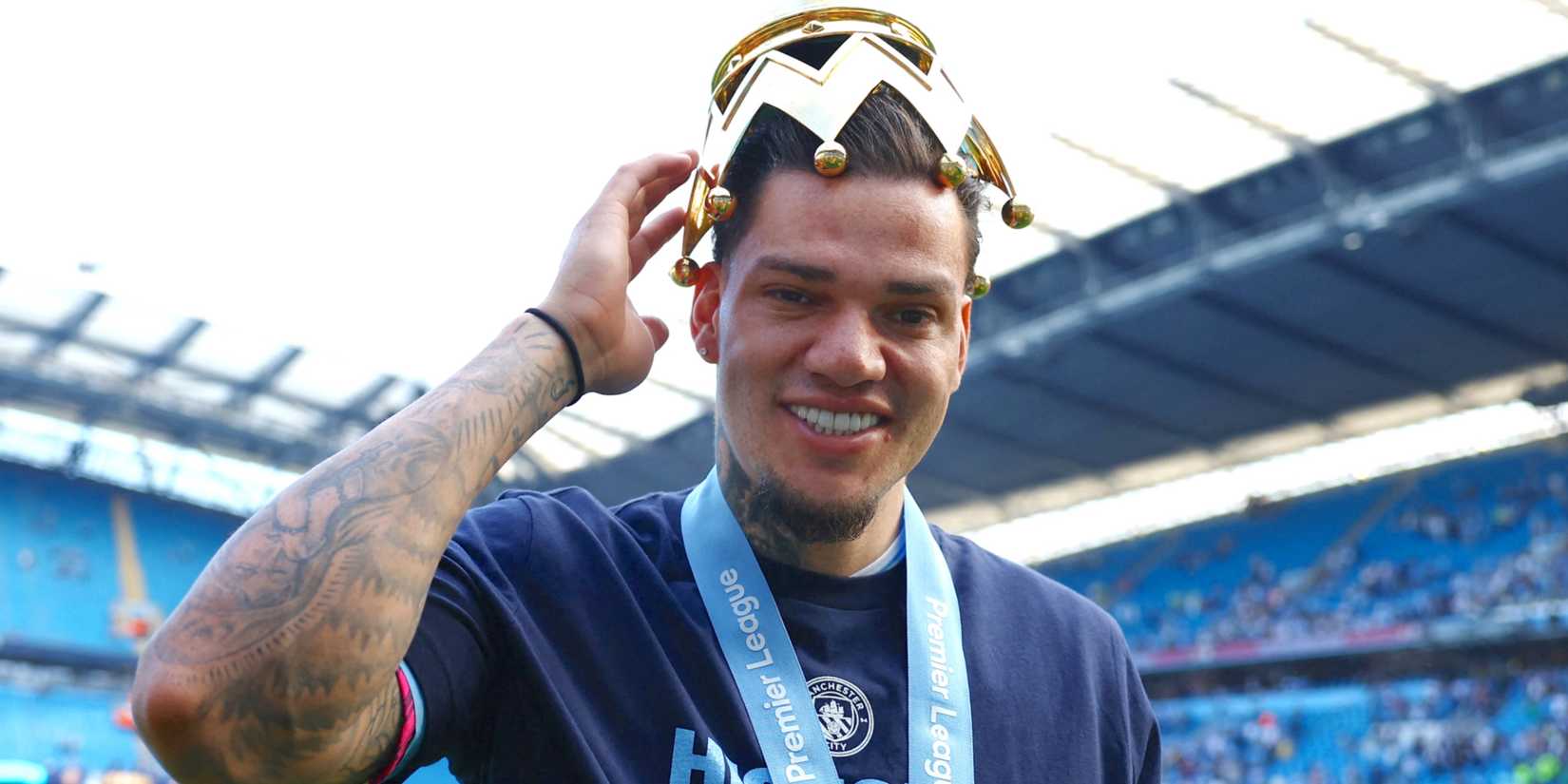 Manchester City goalkeeper Ederson