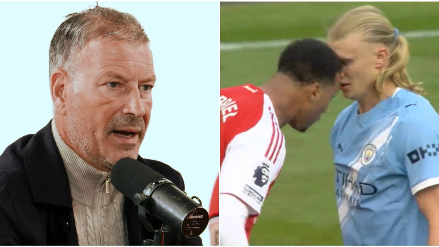 Mark Clattenburg Casts Clear Verdict After Gabriel Escapes Red Card v Man City