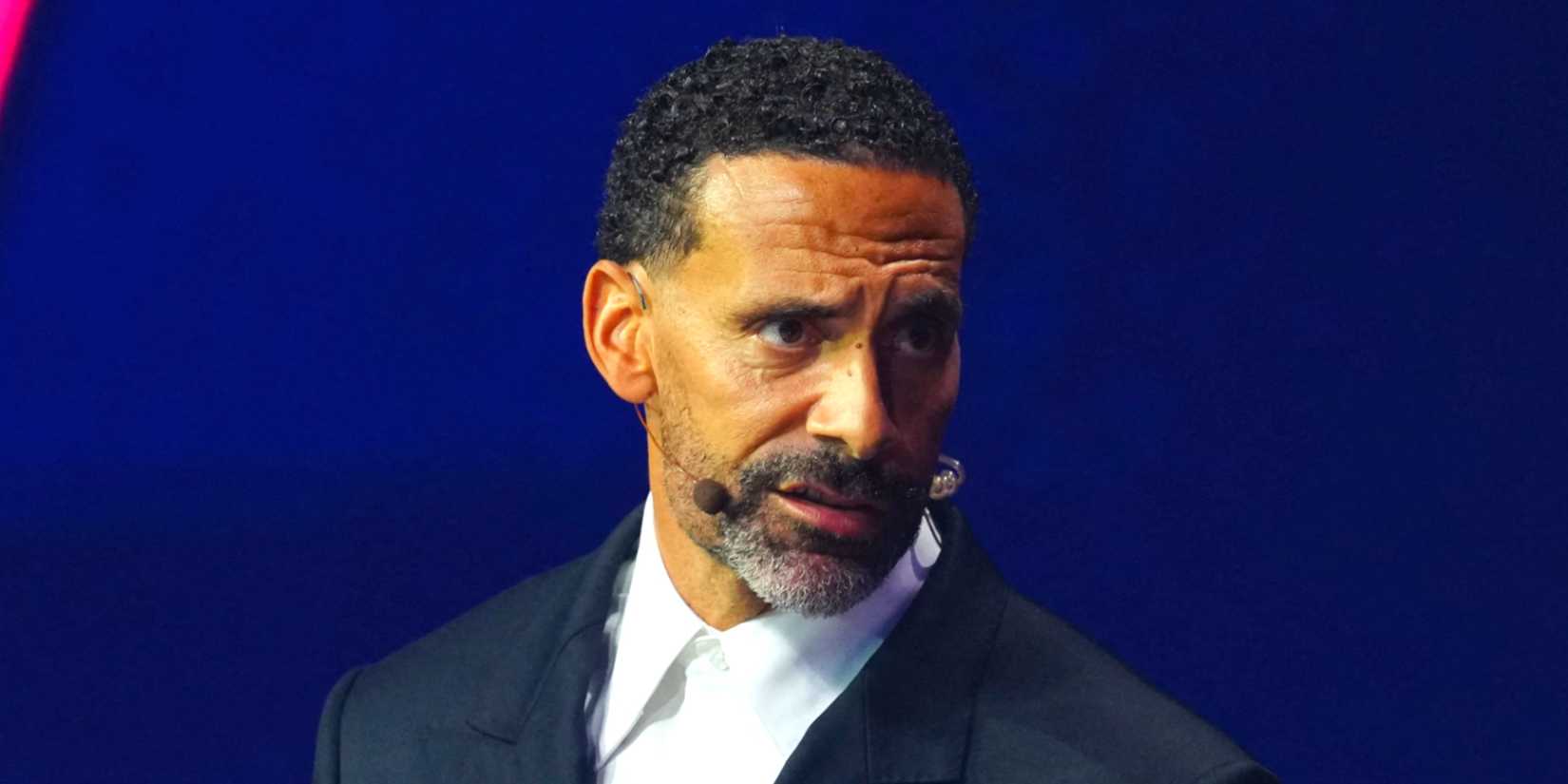 Rio Ferdinand during the FIFA World Cup 2026 Draw