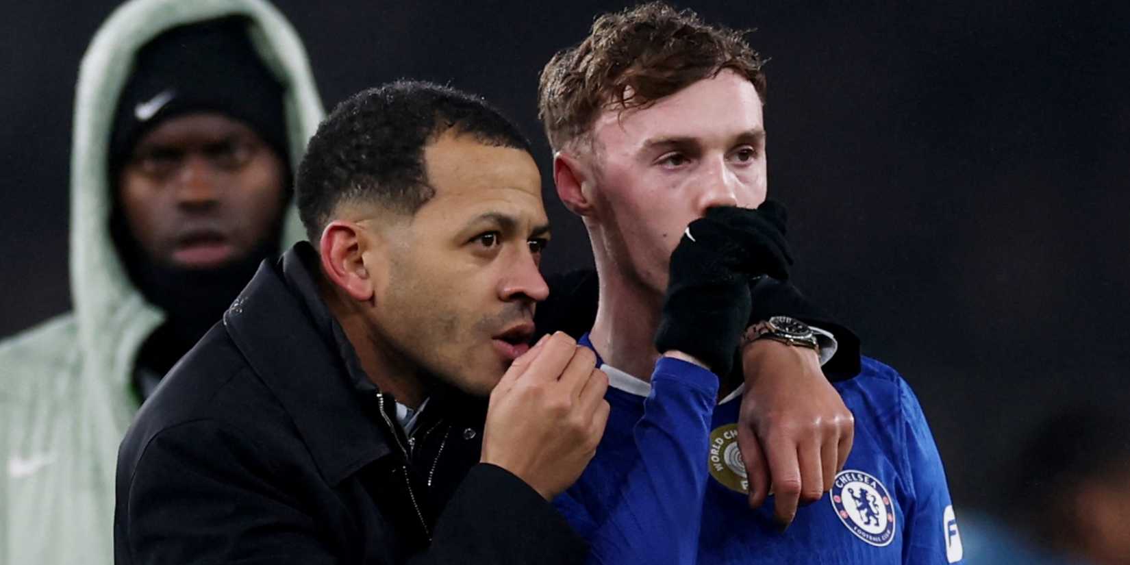 Liam Rosenior and Cole Palmer